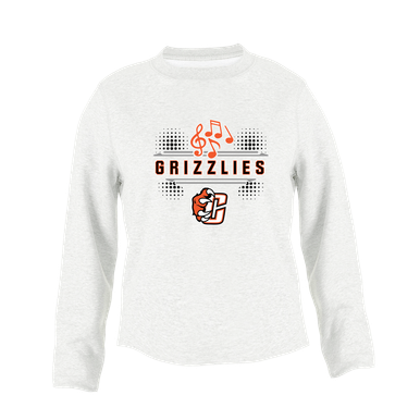 Central East Grizzlies Band # 3 Women's Sweatshirt