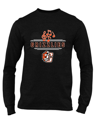 Central East Grizzlies Band # 3 Men's Premium LS T-Shirt