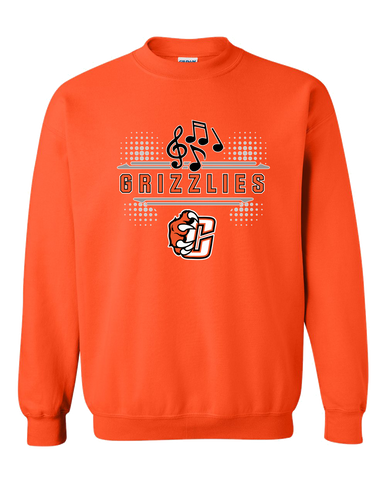 Central East Grizzlies Band # 3 Men's Sweatshirt