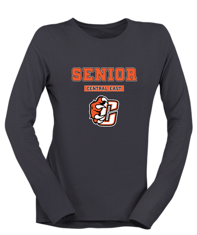 Central East Grizzlies Senior #2 Women's LS T-Shirt