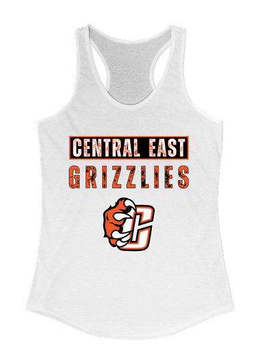 Central East Grizzlies Mascot #9 Women's Tank Top
