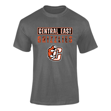 Central East Grizzlies Mascot #9 Men's Premium SS T-Shirt