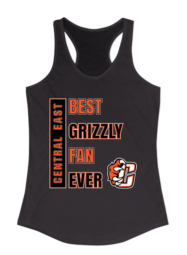 Central East Grizzlies Best Grizzly Fan Women's Tank Top