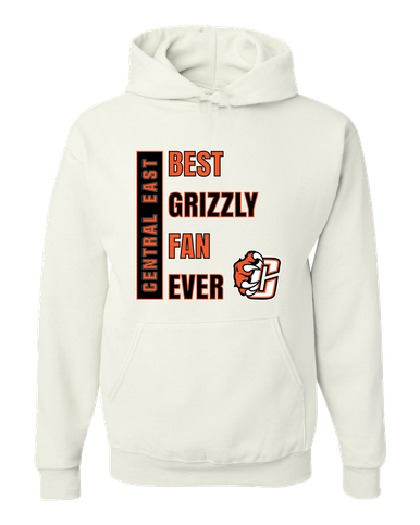Central East Grizzlies Best Grizzly Fan Men's Premium Hoodie