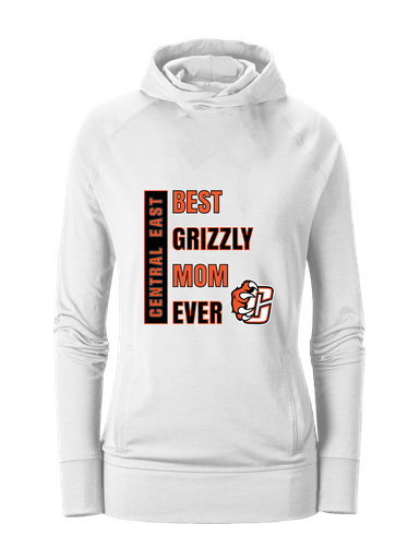 Central East Grizzlies Best Grizzly Mom Women's Hoodie