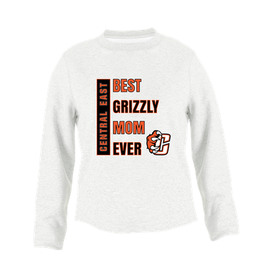 Central East Grizzlies Best Grizzly Mom Women's Sweatshirt