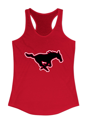 South Western Mustangs Mascot #1 Women's Tank Top