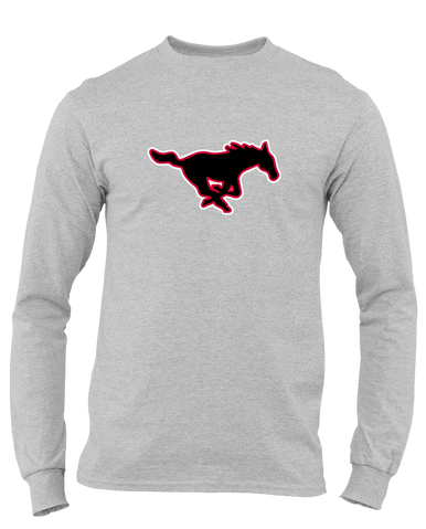 South Western Mustangs Mascot #1 Men's Premium LS T-Shirt