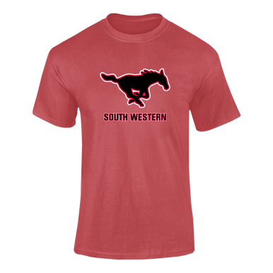 South Western Mustangs Mascot #2 Men's Premium SS T-Shirt