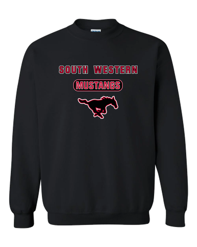 South Western Mustangs Mascot #3 Men's Sweatshirt