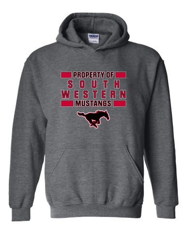 South Western Mustangs Property Of Men's Hoodie