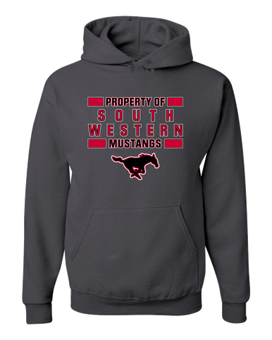 South Western Mustangs Property Of Men's Premium Hoodie