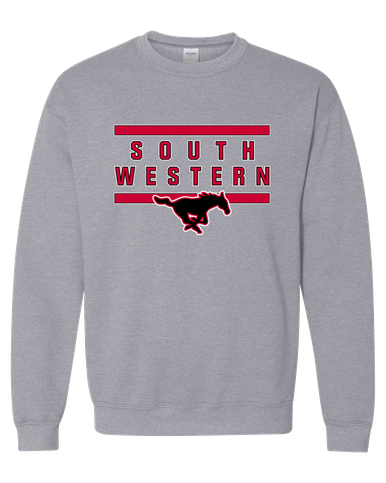 South Western Mustangs Mascot #4 Men's Sweatshirt