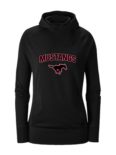 South Western Mustangs Mascot #6 Women's Hoodie