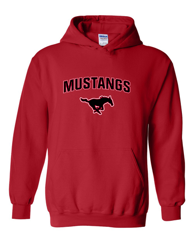 South Western Mustangs Mascot #6 Men's Hoodie