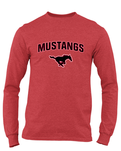 South Western Mustangs Mascot #6 Men's Premium LS T-Shirt