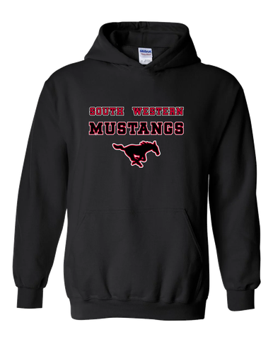South Western Mustangs Spirit Men's Hoodie