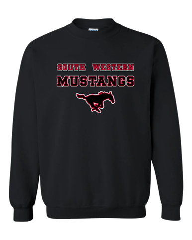South Western Mustangs Spirit Men's Sweatshirt