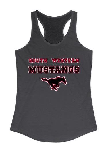 South Western Mustangs Spirit Women's Tank Top