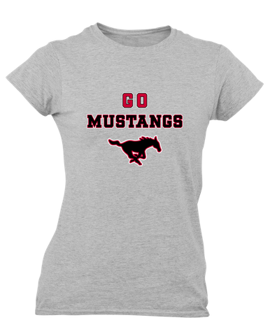 South Western Mustangs Go Team Women's SS T-Shirt