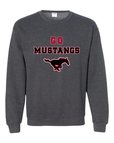 South Western Mustangs Go Team Men's Sweatshirt