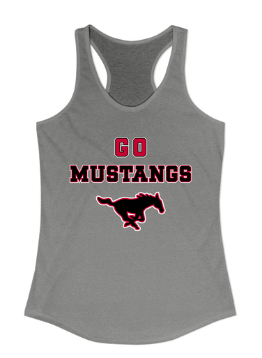 South Western Mustangs Go Team Women's Tank Top