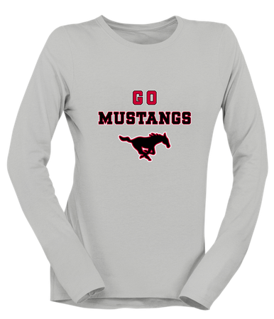 South Western Mustangs Go Team Women's Premium LS T-Shirt