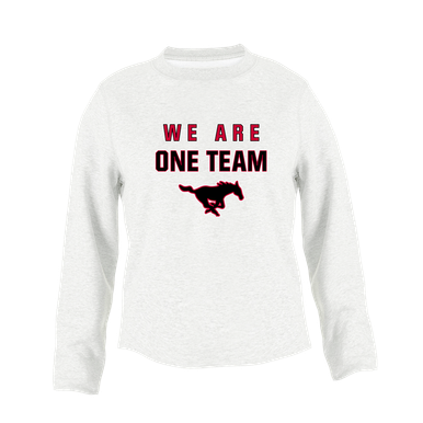 South Western Mustangs We Are One Team Women's Sweatshirt