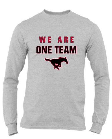 South Western Mustangs We Are One Team Men's Premium LS T-Shirt