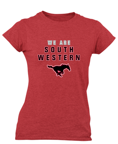 South Western Mustangs We Are Women's SS T-Shirt