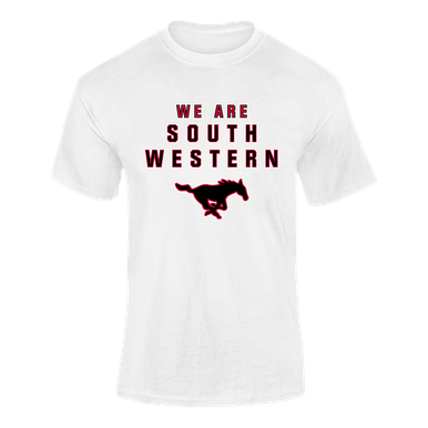 South Western Mustangs We Are Men's SS T-Shirt
