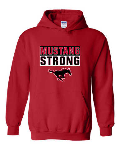 South Western Mustangs Strong #1 Men's Hoodie