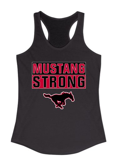 South Western Mustangs Strong #1 Women's Tank Top