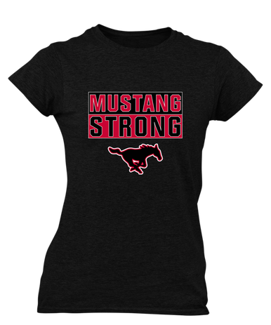 South Western Mustangs Strong #1 Women's Premium SS T-Shirt