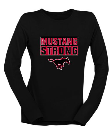 South Western Mustangs Strong #1 Women's Premium LS T-Shirt
