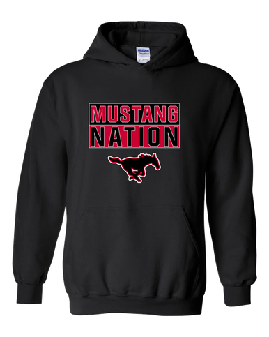 South Western Mustangs Nation #1 Men's Hoodie