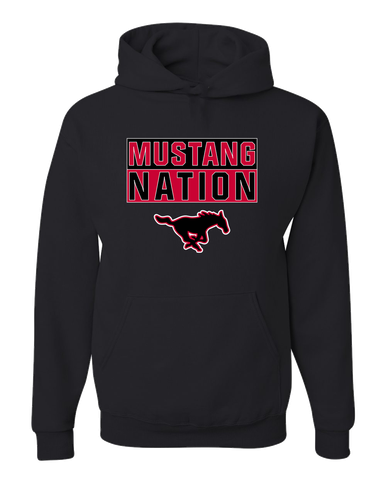 South Western Mustangs Nation #1 Men's Premium Hoodie