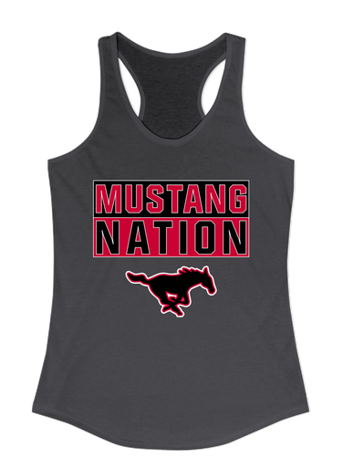 South Western Mustangs Nation #1 Women's Tank Top