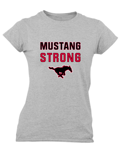South Western Mustangs Strong #2 Women's SS T-Shirt