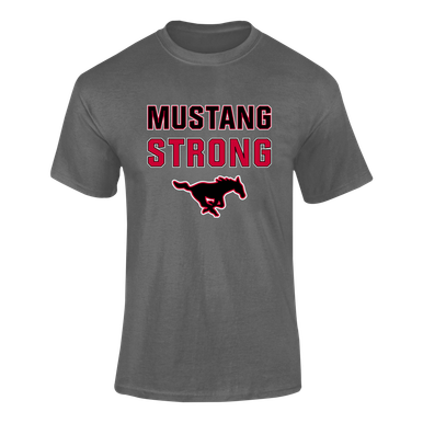 South Western Mustangs Strong #2 Men's SS T-Shirt