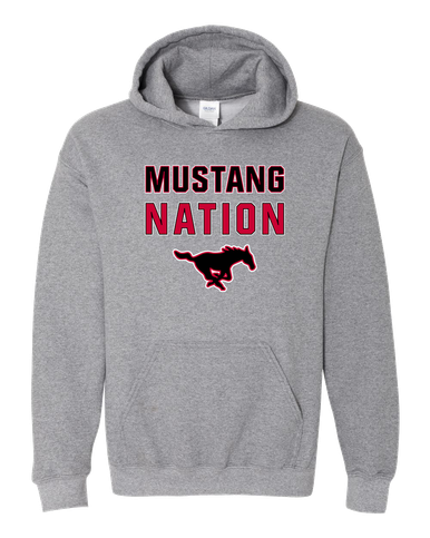 South Western Mustangs Nation #2 Men's Hoodie