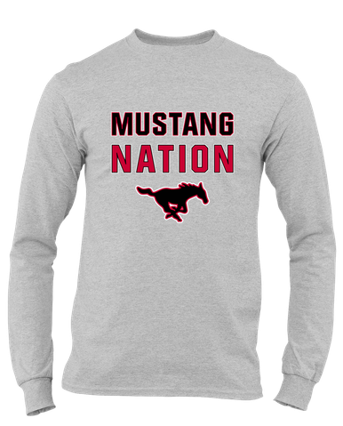 South Western Mustangs Nation #2 Men's Premium LS T-Shirt