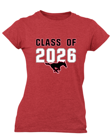 South Western Mustangs Class of 2026 Women's Premium SS T-Shirt