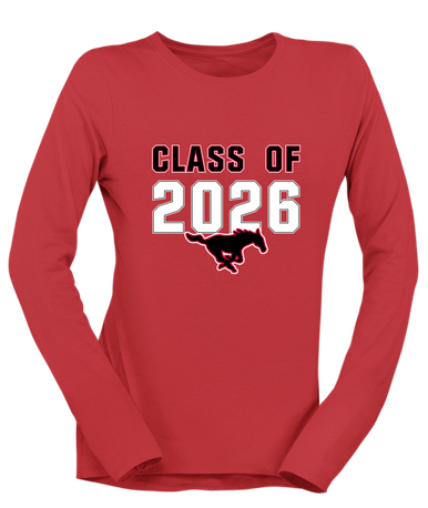 South Western Mustangs Class of 2026 Women's LS T-Shirt