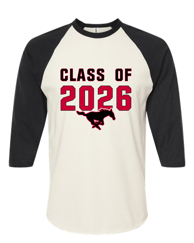 South Western Mustangs Class of 2026 Men's Baseball T-Shirt