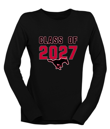 South Western Mustangs Class of 2027 Women's LS T-Shirt