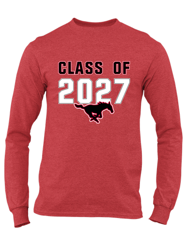 South Western Mustangs Class of 2027 Men's Premium LS T-Shirt