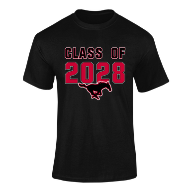 South Western Mustangs Class of 2028 Men's Premium SS T-Shirt