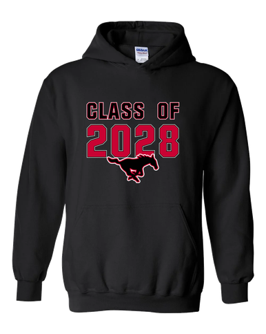 South Western Mustangs Class of 2028 Men's Hoodie