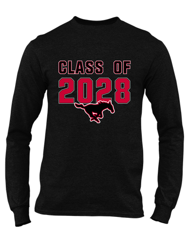 South Western Mustangs Class of 2028 Men's Premium LS T-Shirt